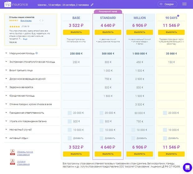 tripinsurance.ru сақтандыруды қалай алуға болады?