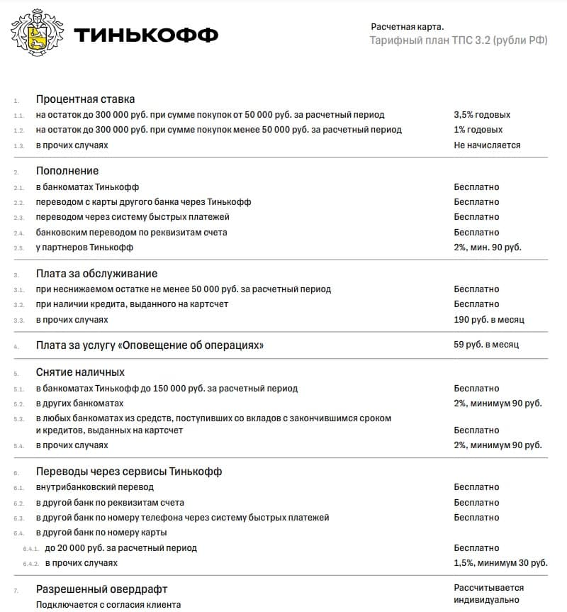 plus.yandex.ru тарифтер Tinkoff