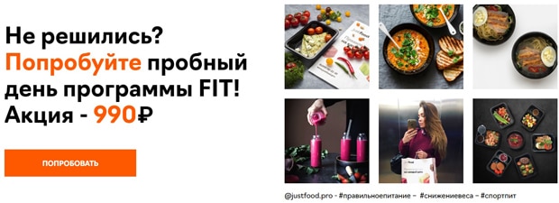 justfood.pro сынақ күні