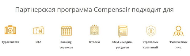 compensair.com Серіктестік бағдарламасы