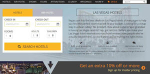 vegas.com қонақ үй табыңыз