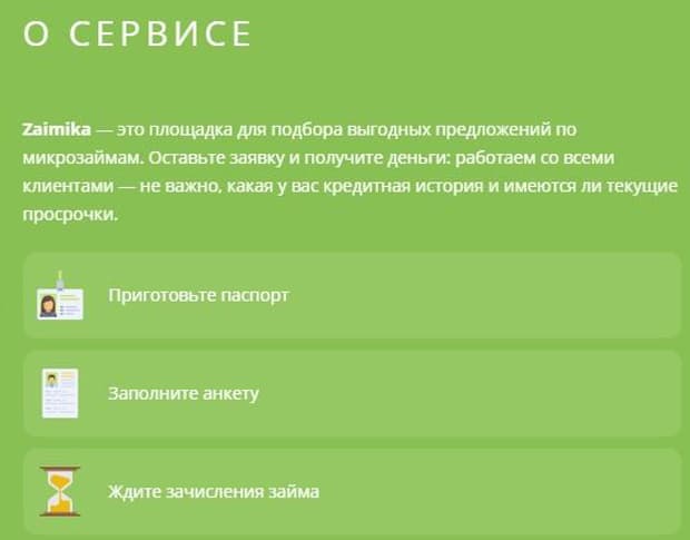 zaimika.com Пікірлер пользователей