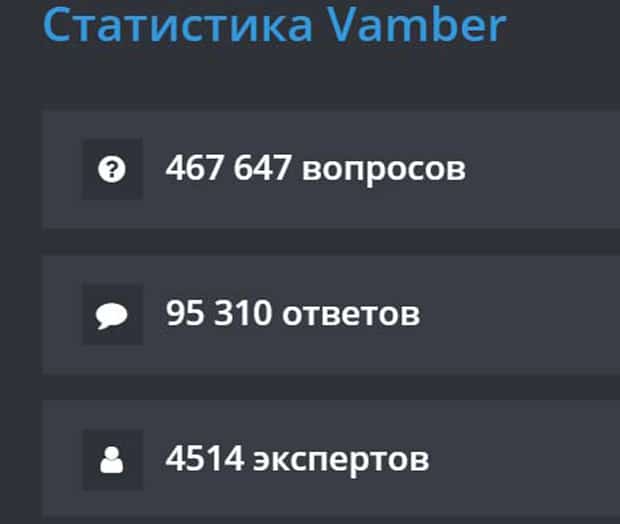 vamber.ru Пікірлер клиентов