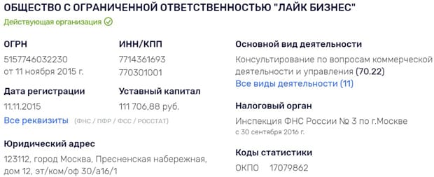 Ұнату орталығы компания туралы ақпарат