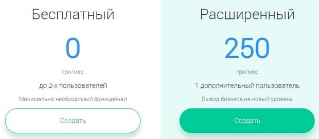 KeepinCRM Тарифтері