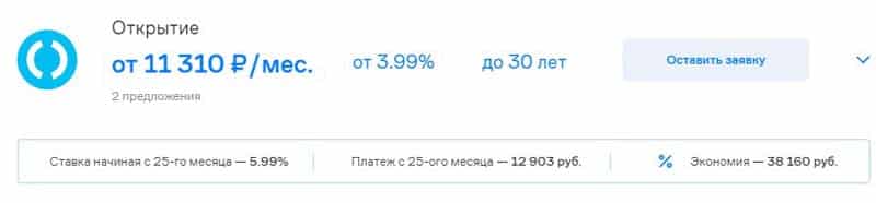 Samolet Ru ипотека 3,99 бастап%