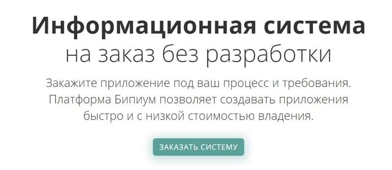 bpium.ru тапсырыс бойынша әзірлеу