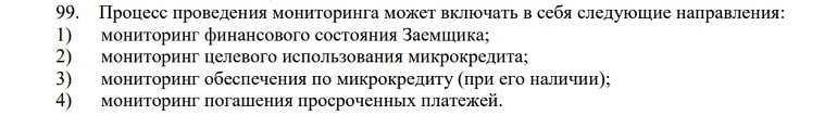 Қазкредитлайн қаржы жағдайының мониторингі