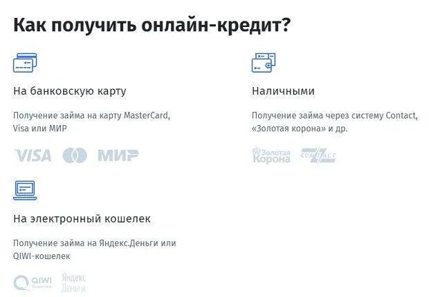 glav-zaim.ru несиені қалай алуға болады?