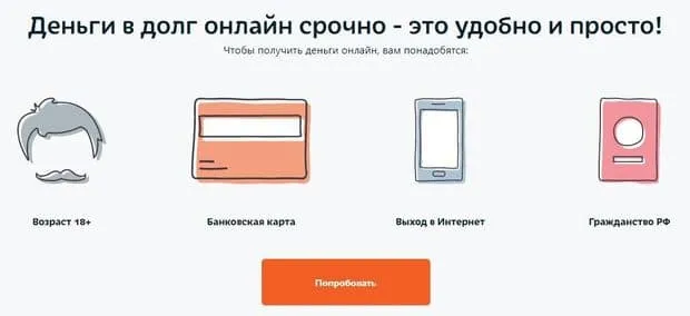 visame.com.ru қарыз беру шарттары