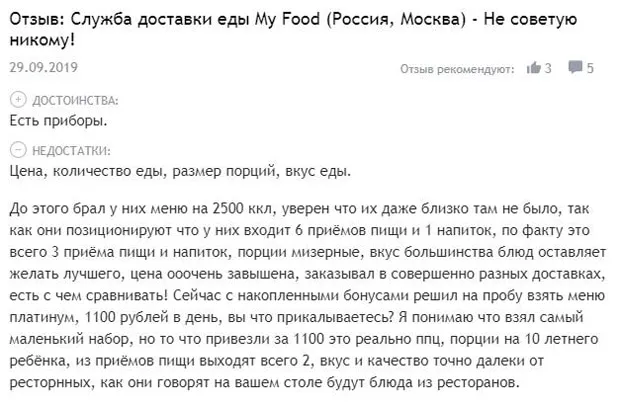m-food.ru Пікірлер