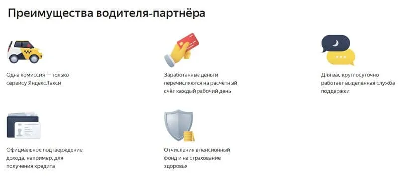 Taxi Yandex-те серіктес жүргізуші ретінде жұмыс істеу