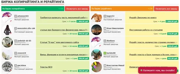 Text.ru биржа туралы пікірлер