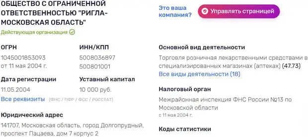 budzdorov.ru компания туралы ақпарат