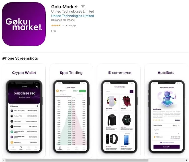 gokumarket.com мобильді қосымша