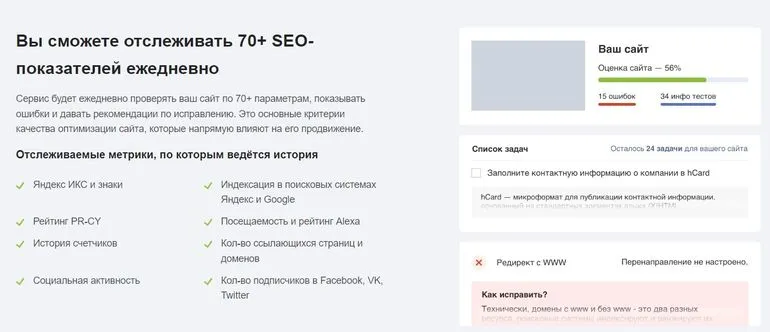 pr-cy.ru SEO көрсеткіштерін талдау